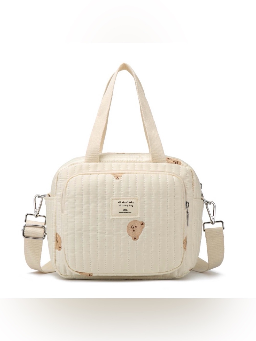 Small Diaper Bag Tote, Crossbody Diaper Bag
